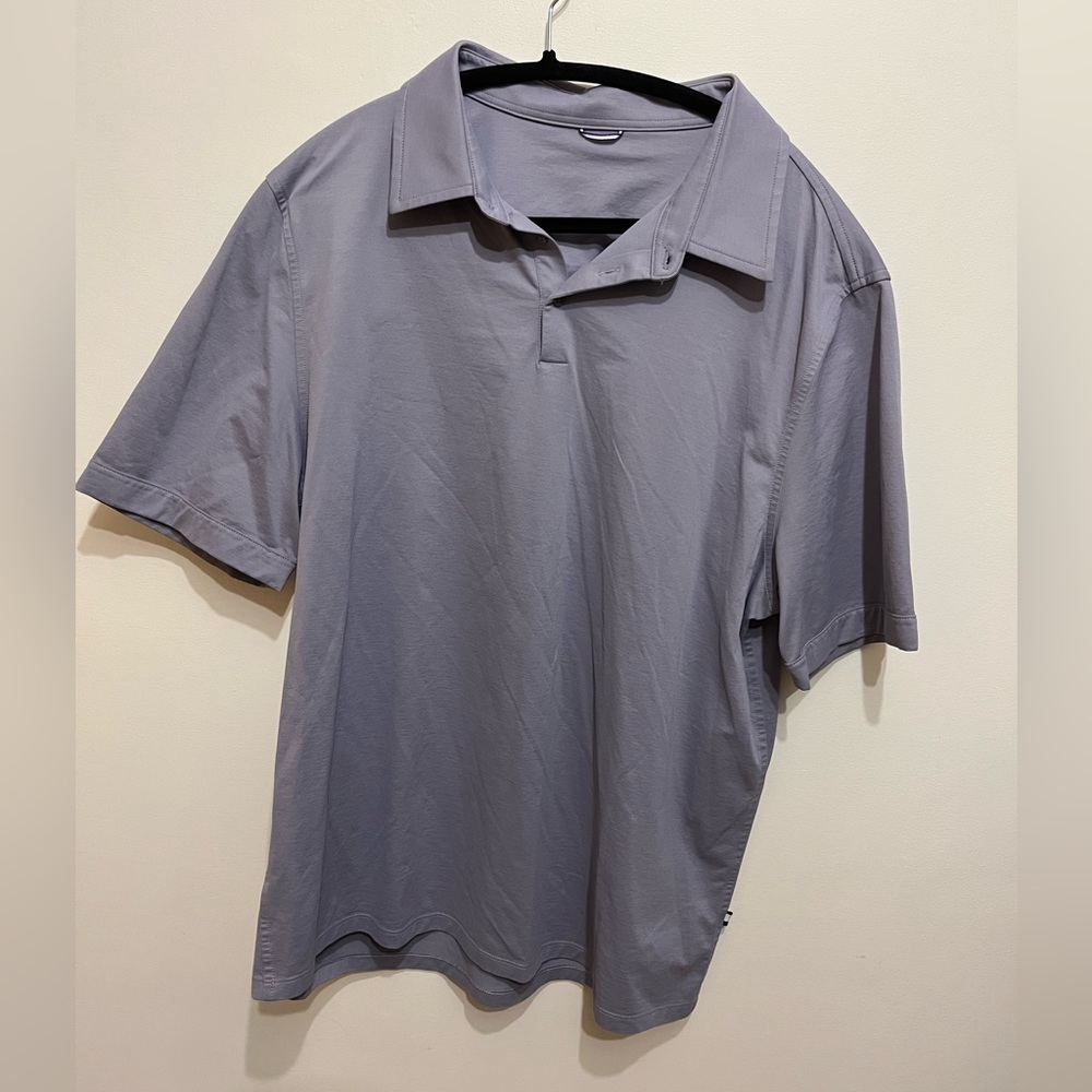 Kit & Ace lavender polo men’s shirt - XL